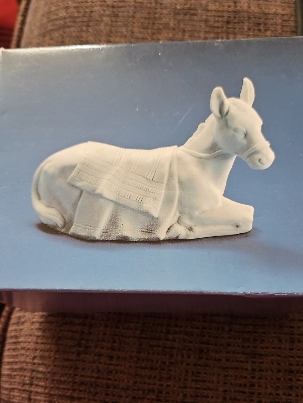 Avon Nativity Collectables 1983 The Donkey Porcelain Figurine